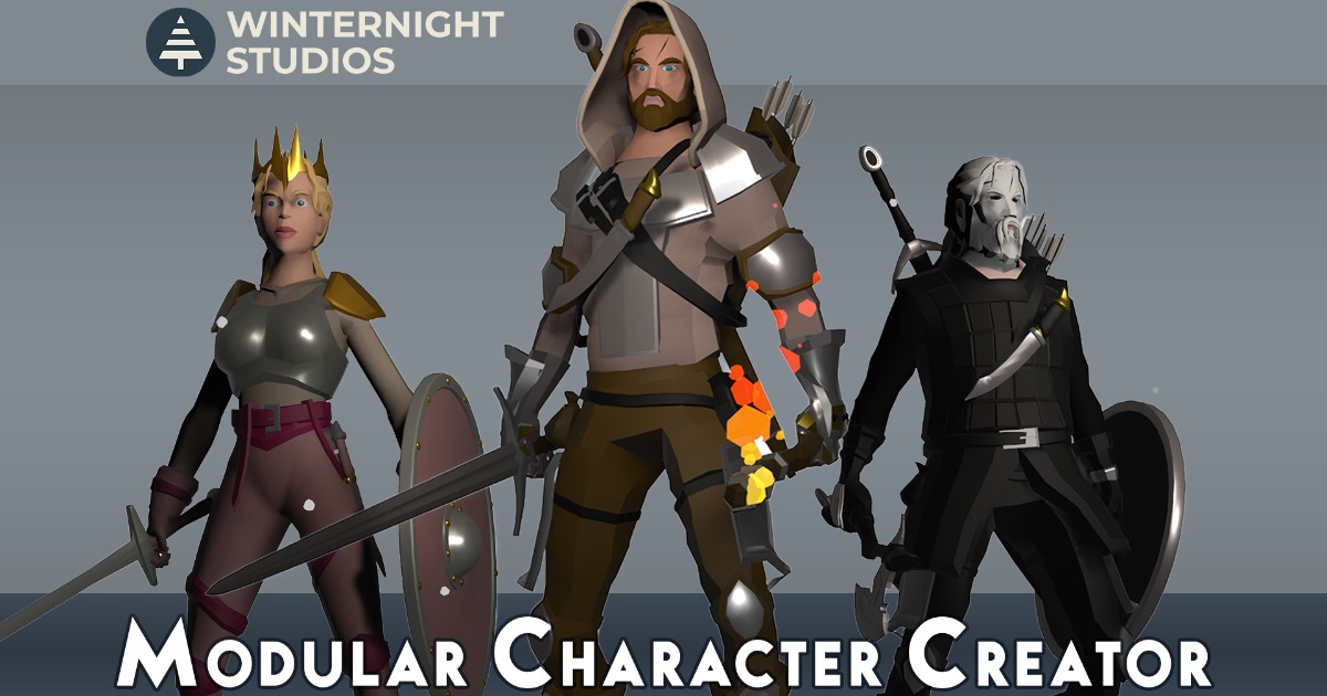 Ultimate Modular Character Creator (UMC) - Complete Medieval Pack ...