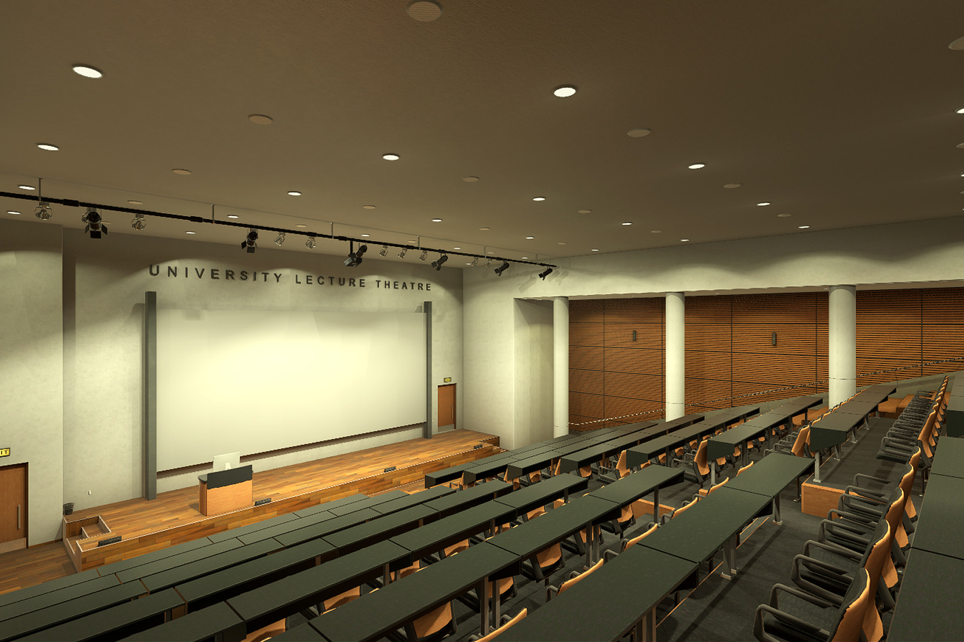 University Lecture Theatre 02 | 3D Environments | Unity Asset Store