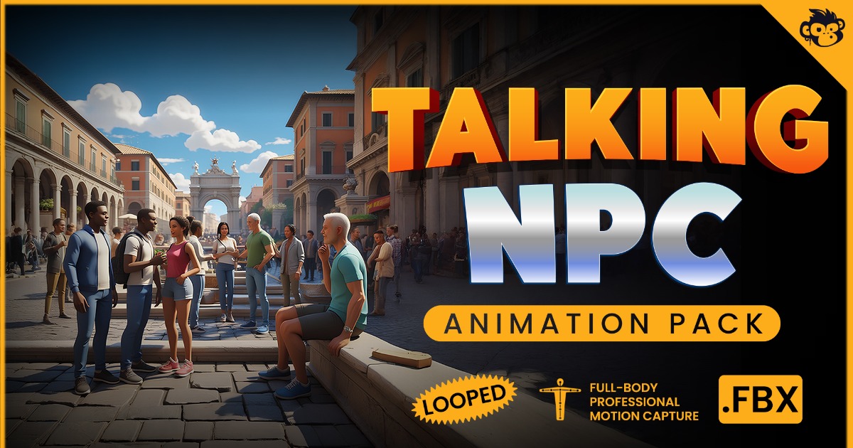 Talking NPC Animation Pack | 3D Animations | Unity Asset Store