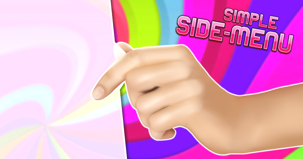 Simple Side-Menu | GUI Tools | Unity Asset Store