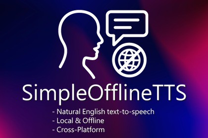 Simple Offline Text-to-Speech