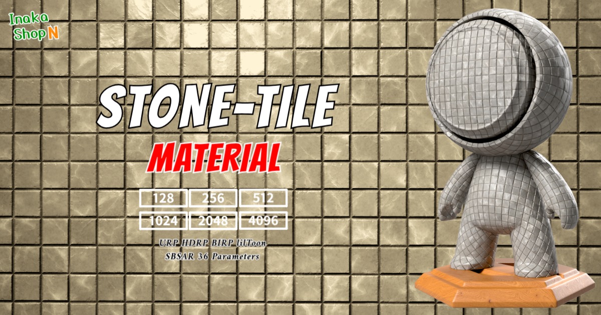 Stone-Tile_Material【Seamless 128~1K~4K】 | 2D Tiles | Unity Asset Store