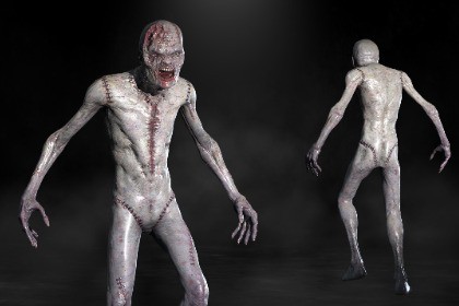Pale Zombie, Undead, Ghoul