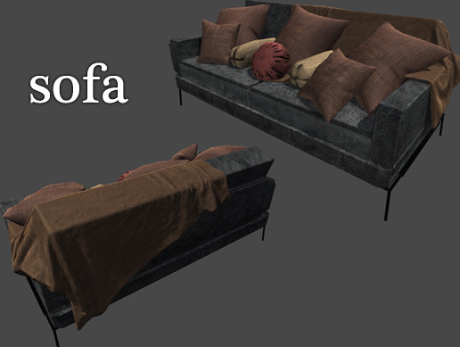 Unity Rendering Sofa Sofa | 3D | Unity Asset Store