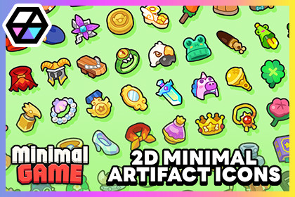 2D Minimal - Artifact Icons