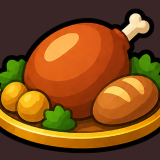Medieval Tavern Food Cooking Resources Icons Pack RPG Simulation Strategy Games