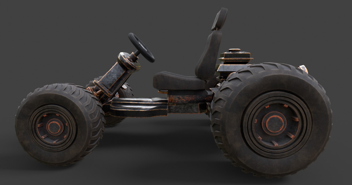 Stylized kart | 3D Land | Unity Asset Store