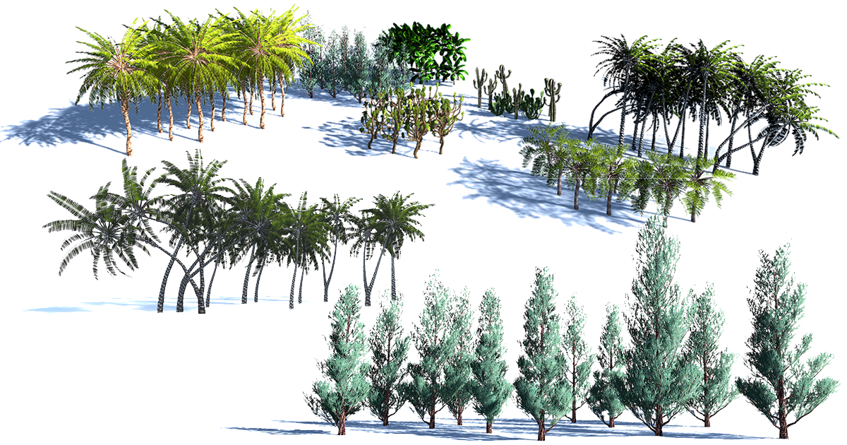Trees Gen02 Volume 05 | 3D Vegetation | Unity Asset Store