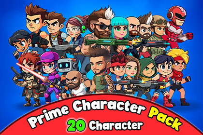 20 Prime Character Pack
