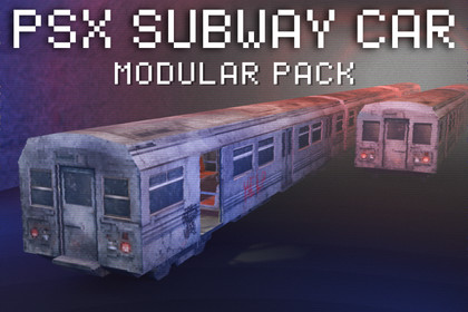 PSX Modular Subway Car Pack