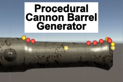 Procedural Cannon Barrel Generator