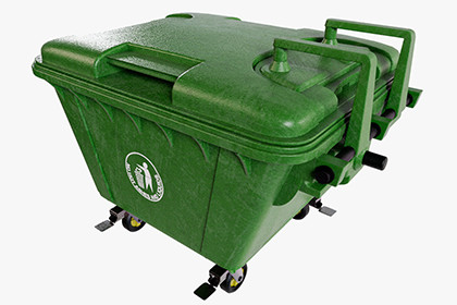 Dustbin URP and HDRP Textures