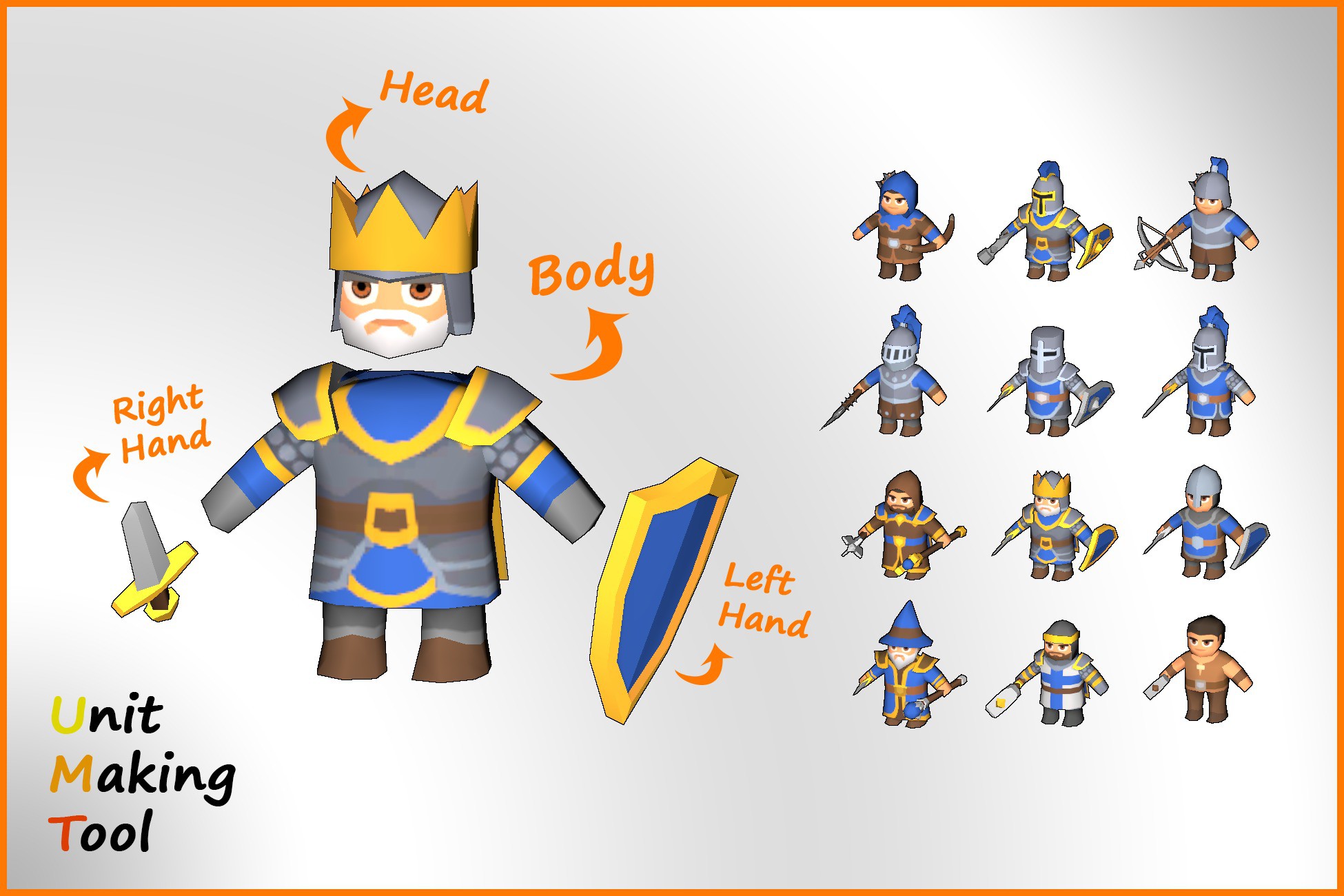 Unit Making Tool for Toony Tiny RTS Set | Utilities Tools | Unity Asset ...