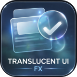 Translucent UI FX – Smart Glass System for URP