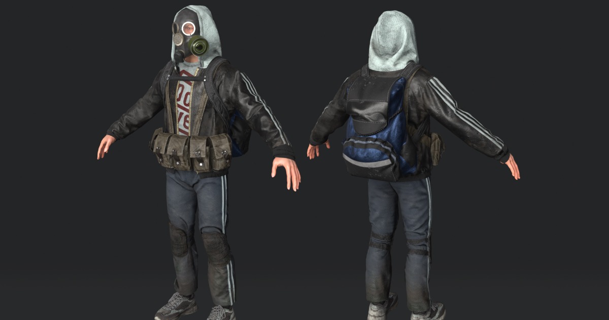 Post apocalyptic survivor 5 | 3D Characters | Unity Asset Store