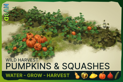 Wild Harvest: Pumpkins & Squashes