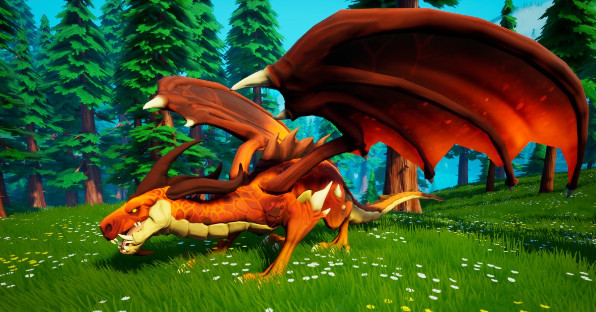 Stylized Dragon - Fantasy RPG Creature | 3D Creatures | Unity Asset Store