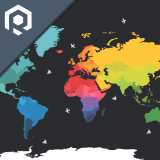 Toon Style World Map Pack