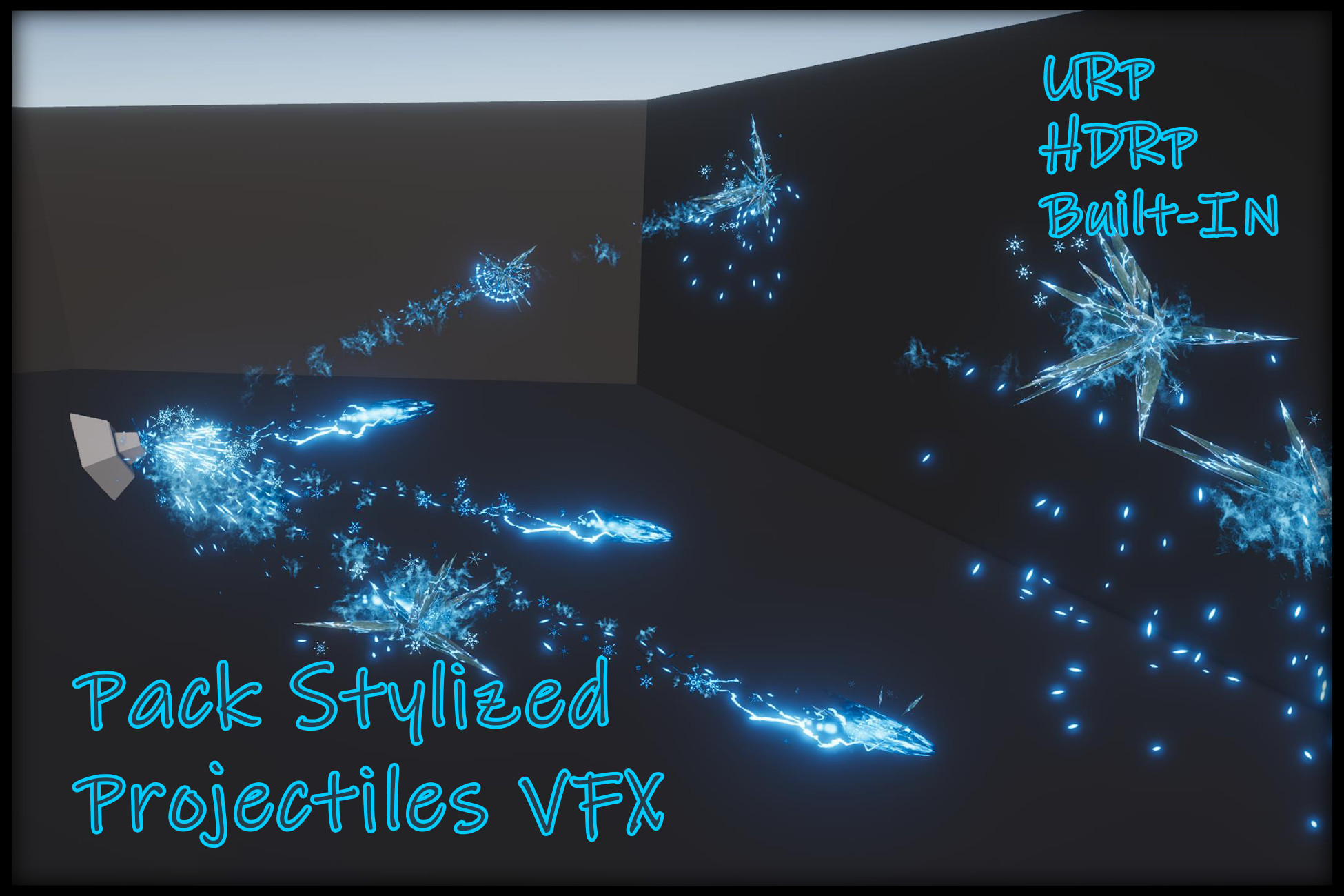 Pack Stylized Projectiles VFX | VFX Particles | Unity Asset Store