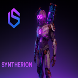 Syntherion Rigged Robot Character