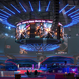 Futuristic Esports Arena Stadium – Tournament Stage 3d Environment Level