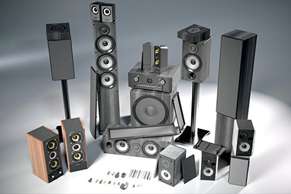 Audio Speaker Set – Hi-Fi System