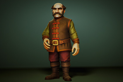 Merchant - Game ready character