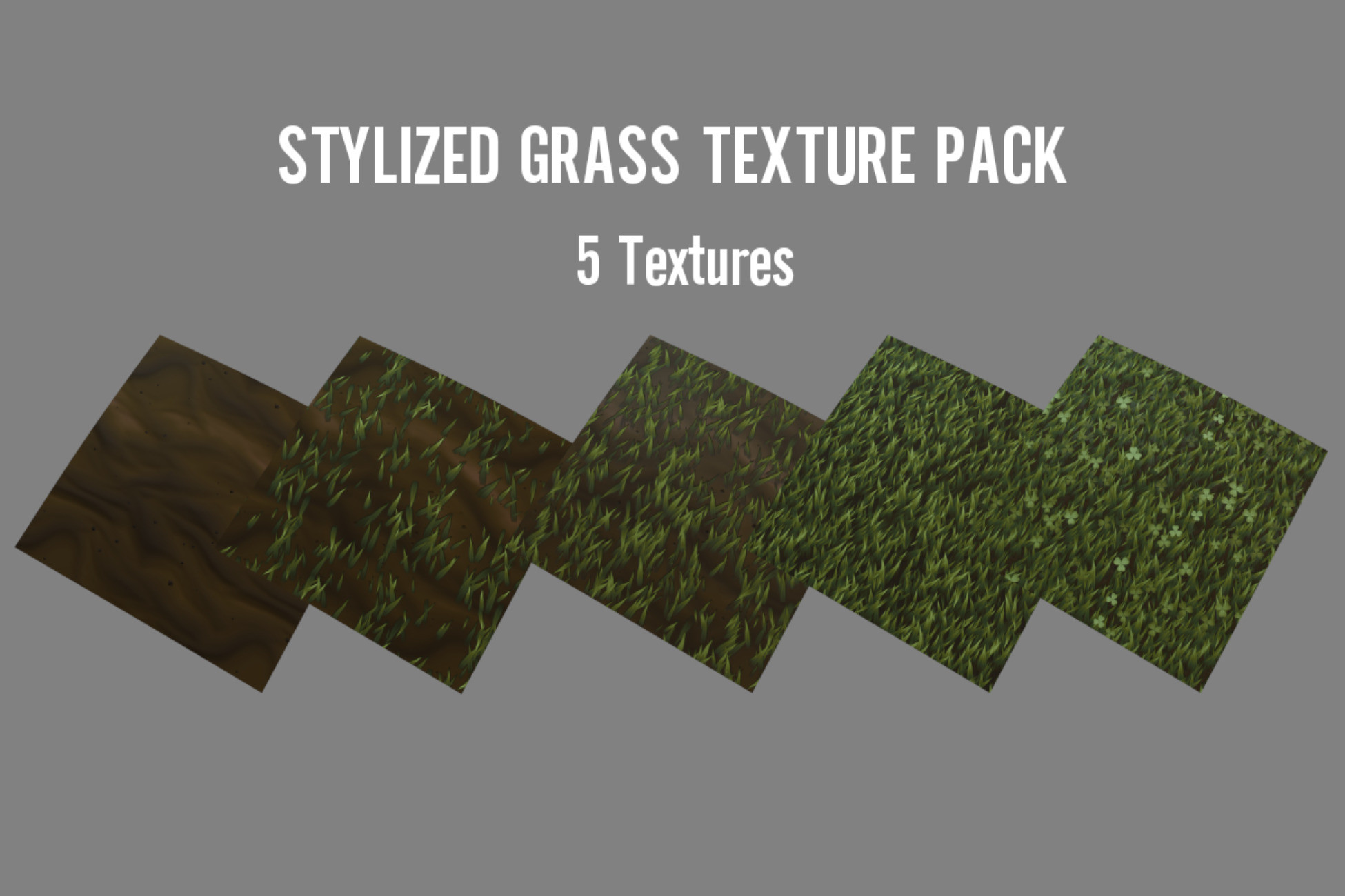Stylized Terrain & Grass Textures | 2D 自然 | Unity Asset Store
