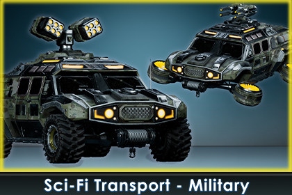 Sci-Fi Transport - Military
