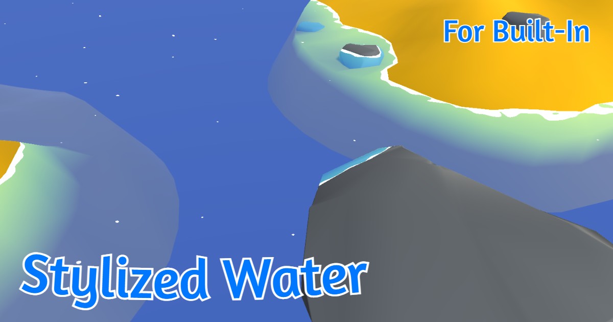 Normal Stylixed Water Stylized Water for Built-In | 시각 효과 셰이더 | Unity Asset Store
