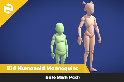 Kid Humanoid Mannequins