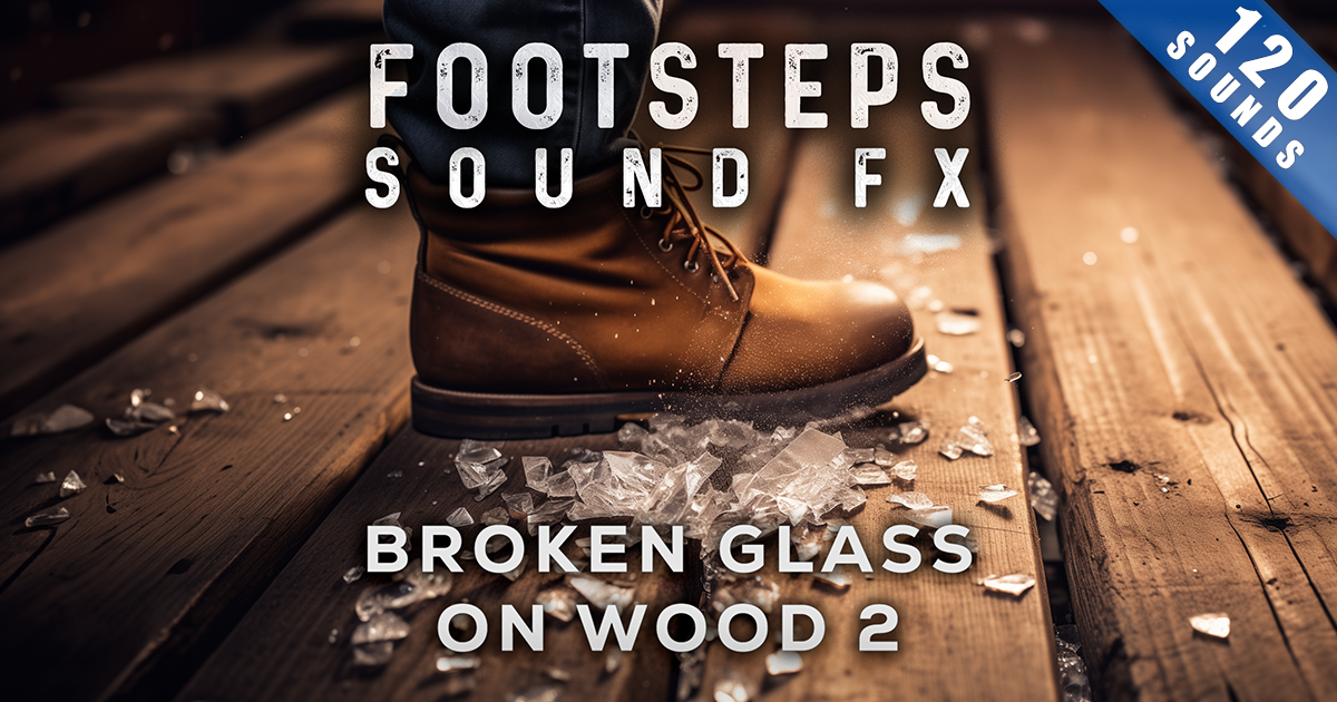 Footsteps Sound FX - Glass Shards on Wood 2 | Foley Sound FX | Unity ...