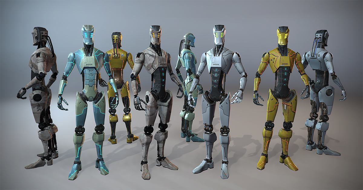 Android Robot | 3D Characters | Unity Asset Store