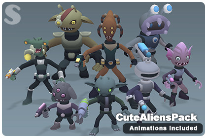 Stylized - CuteAliensPack