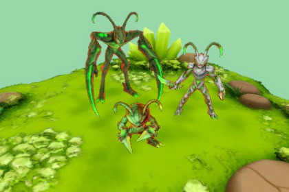 Fantasy Monster Evolution Pack 22-23–24 – Game Ready Creatures | PixeliusVita
