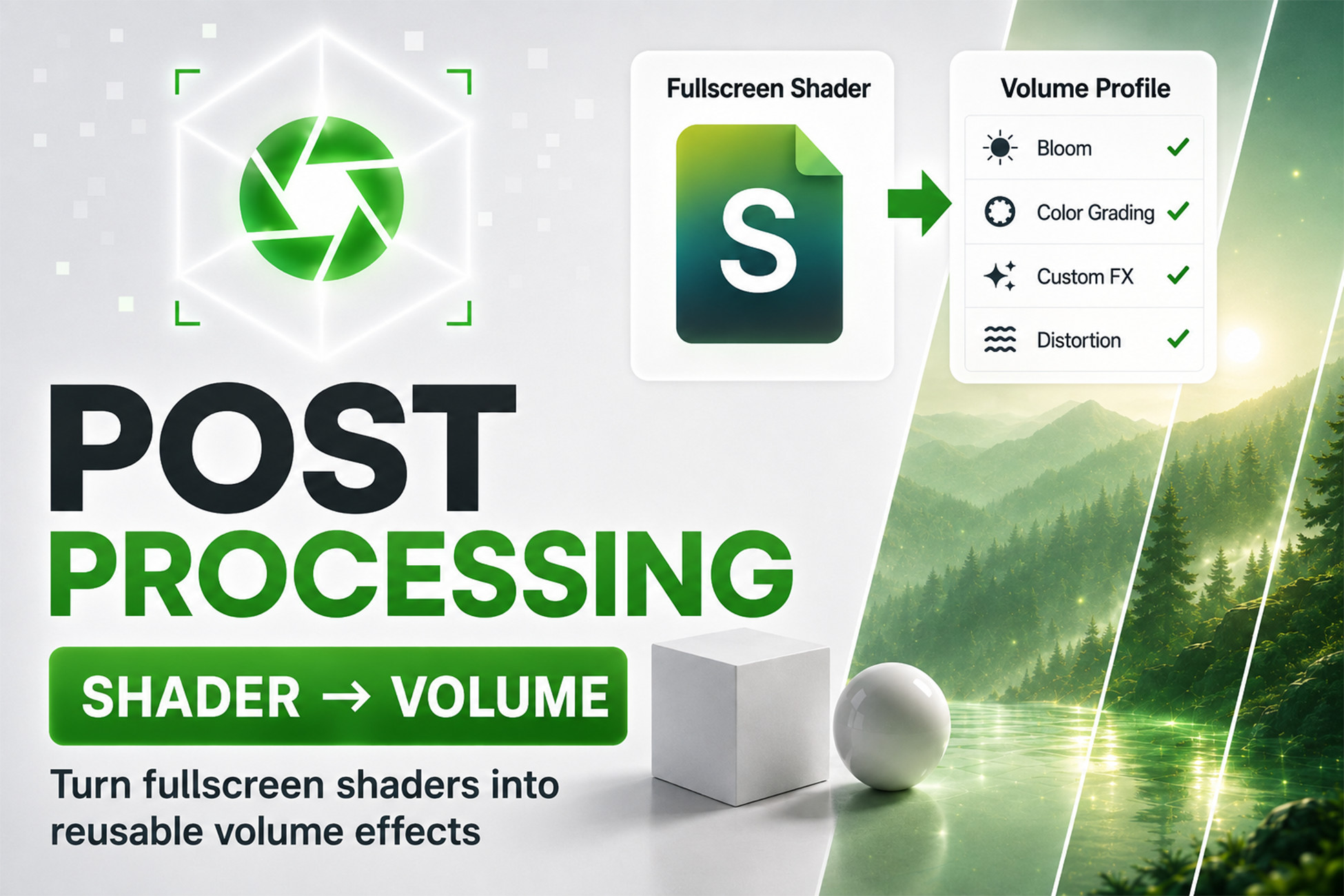 Shader to Volume Post FX