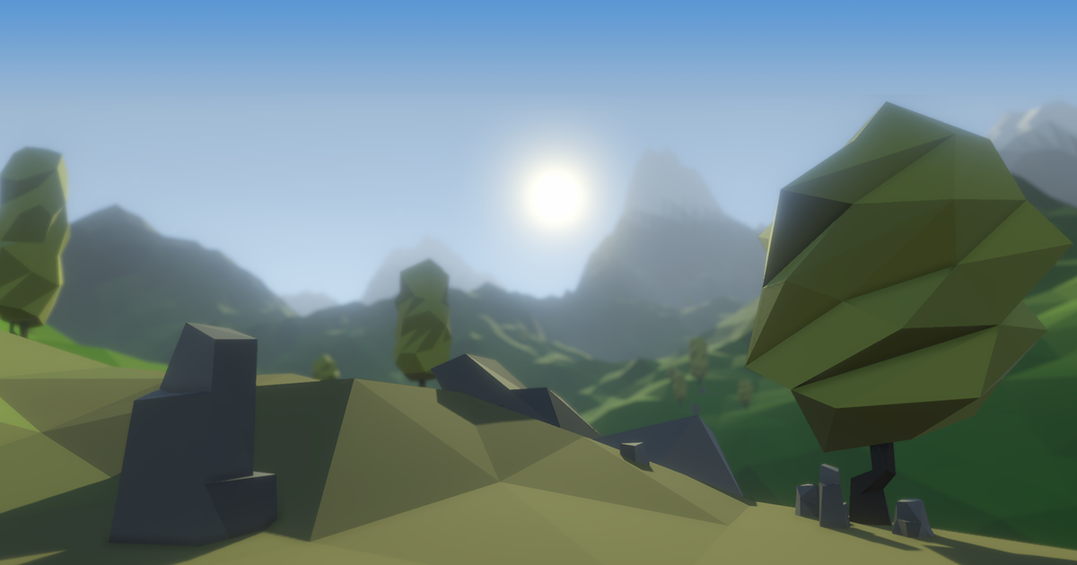 Loow Poly Unity Low Poly Systems - Low Poly World | Terrain | Unity Asset Store