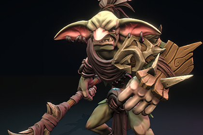 Stylized Goblin Warrior