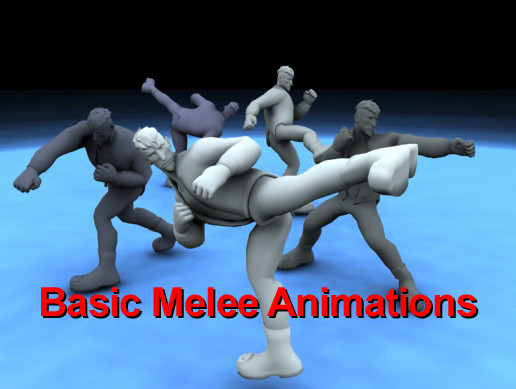 Melee Rig Animation Basic Melee Action Animation | 3D 动画 | Unity Asset Store