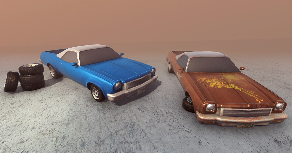 El Redneck Car | 3D Land | Unity Asset Store