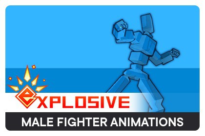 Male Fighter Mecanim Animation Pack
