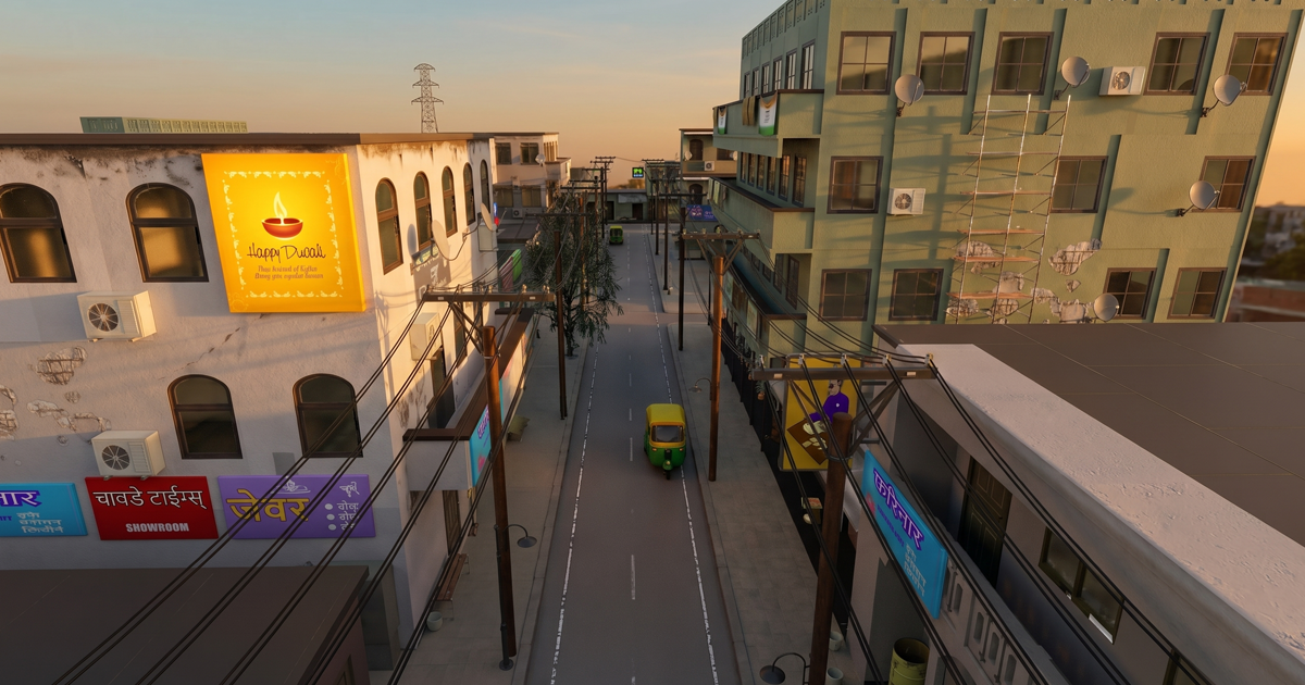 Indian Street - modular city | 3D Environments | Unity Asset Store