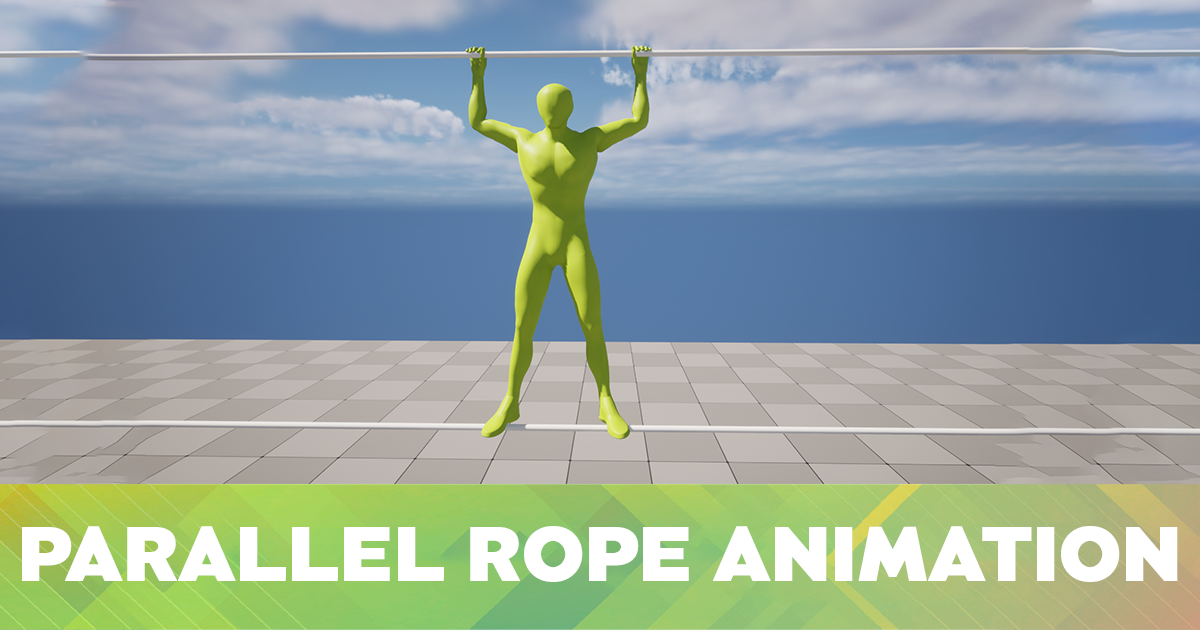 Parkour Parallel Rope Animation | 3D Animations | Unity Asset Store