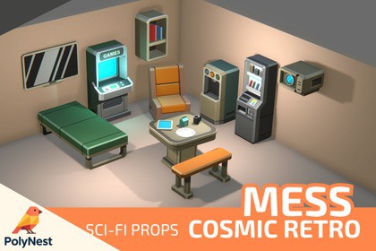 Cosmic Retro – MESA プロップ 無料版