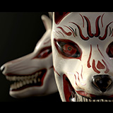 Japanese Kitsune Fox Mask