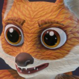 Stylized Fox 3D Model (Low-Poly, Game-Ready, Animated, Built-in)