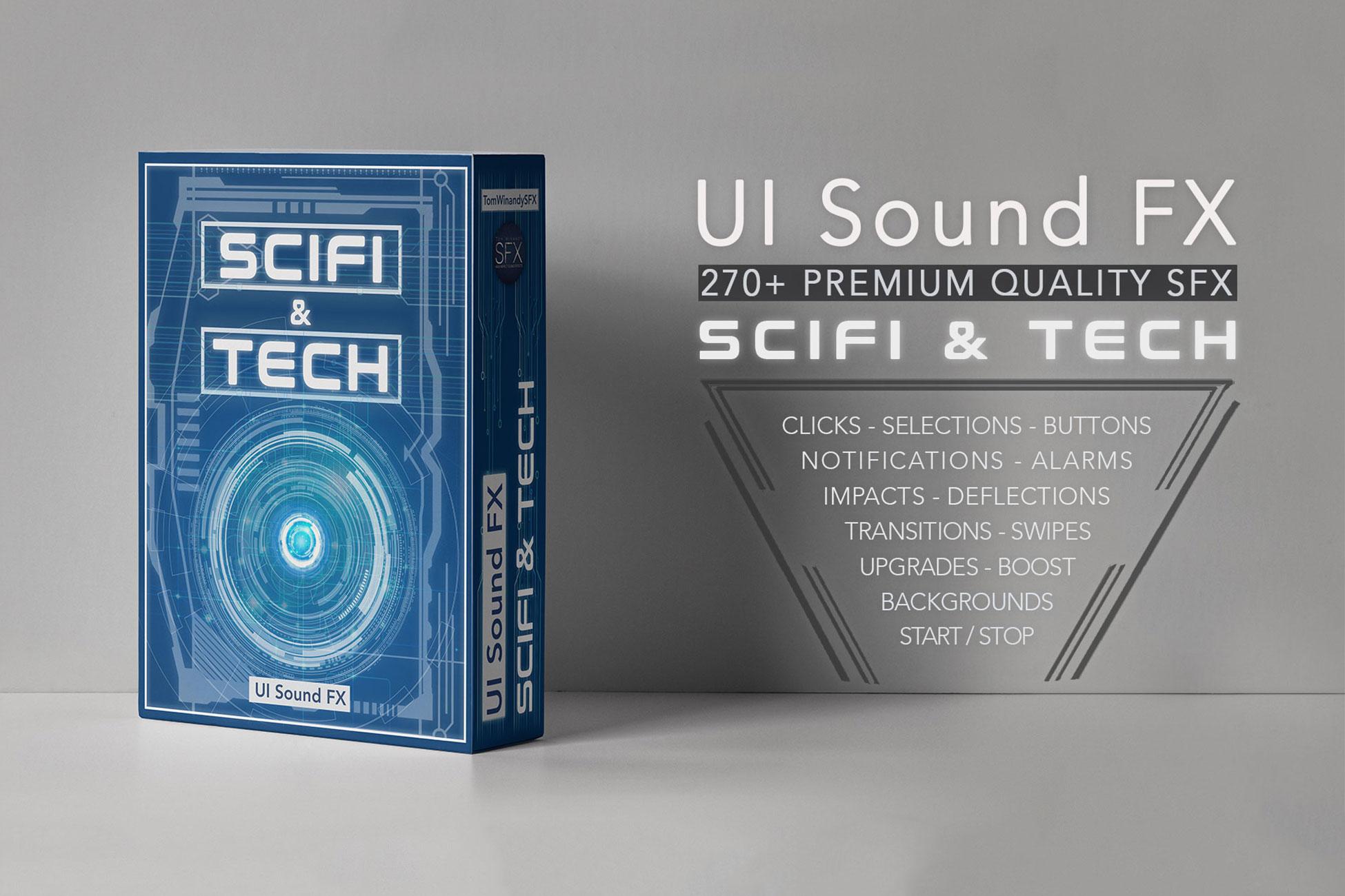 User Interface Sound FX Scifi & Tech Audio Sound FX Unity Asset Store