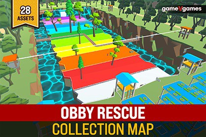 Obby Rescue Collection Map