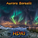 HDRI Aurora Borealis Panoramas