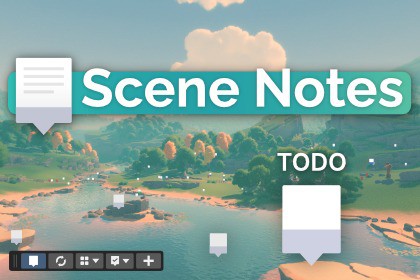 Scene Notes - Tasks, Issues, Annotations